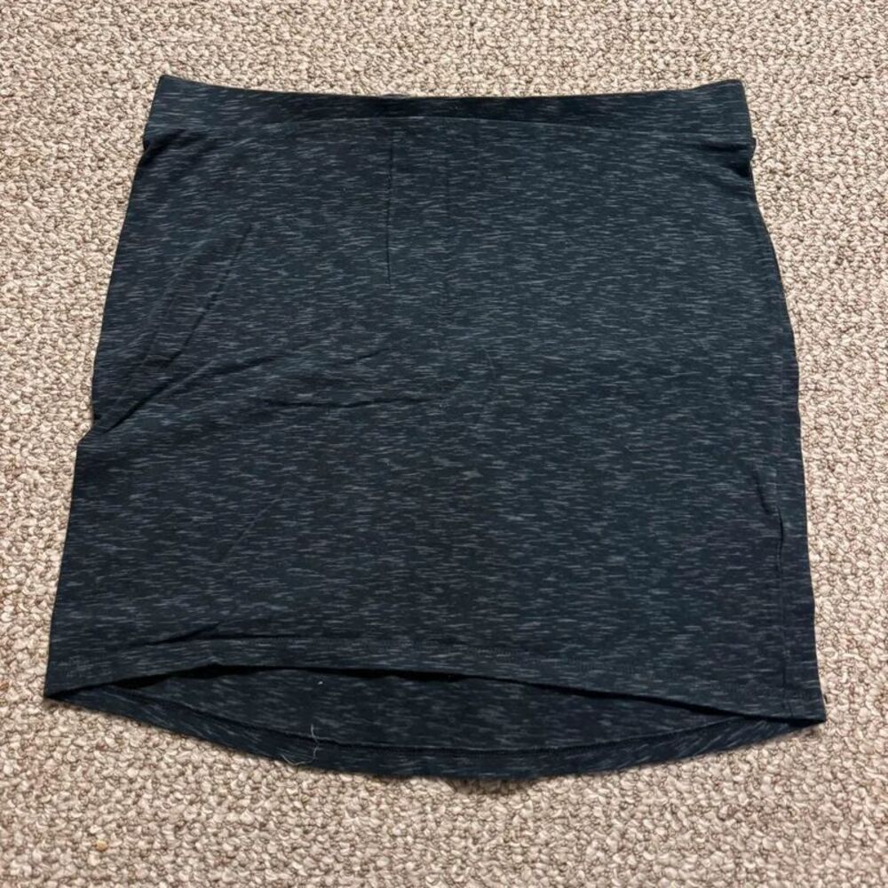 H&M Divided Basic Mini Skirt Heather Gray Stretch Size Medium